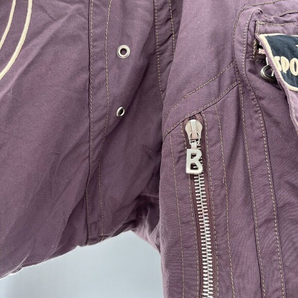 Bogner Women's Purple Jacket‎ Parka Size 10 Oversized WinterGear - Picture 8 of 15